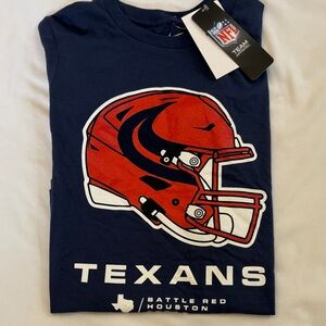 Nike Kids Texans Blue and Red Tee